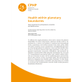 Health within pla­ne­ta­ry boun­da­ries